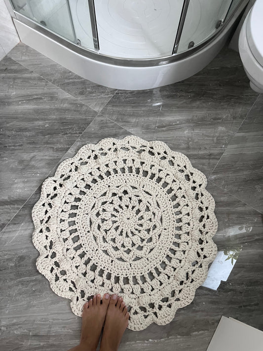 Hand made Crochet rug